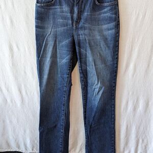 Women's Lauren Jeans Co. Ralph Lauren Bootcut Blue Denim Jeans Size 10